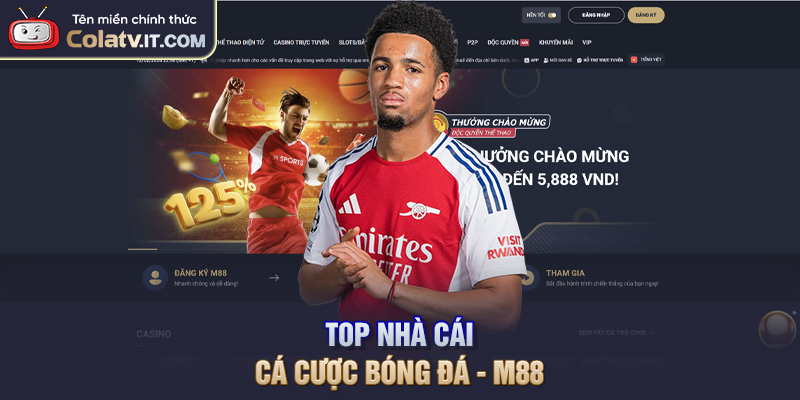 Top nhà cái cá cược bóng đá - M88
